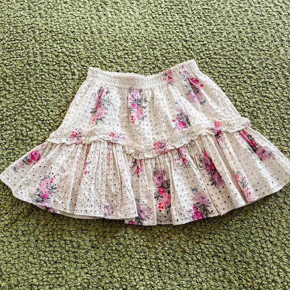 LoveShackFancy Mini Skirt (XS) - Never worn! - Picture 2 of 4